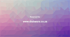 Desktop Screenshot of dishworx.co.za